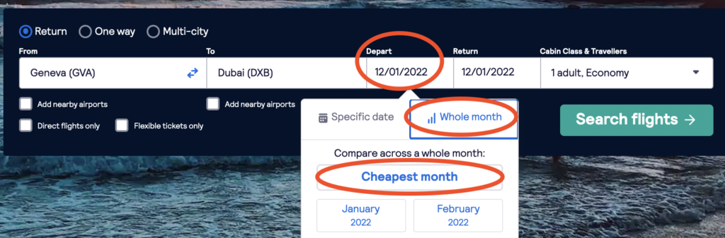 skyscanner cheapest flight, search fir cheaper flight anywhere